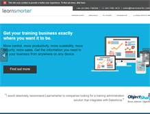 Tablet Screenshot of learnsmarter.com